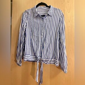 5/$35 Striped dress shirt with tie